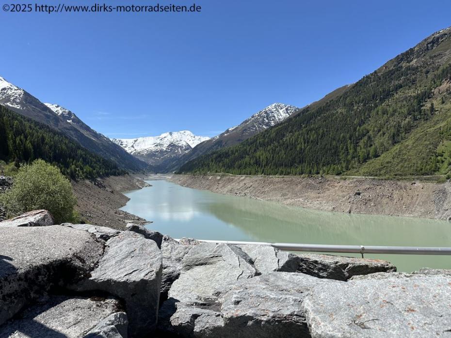Kaunertaler Gletscherstraße - Gepatsch Stausee
